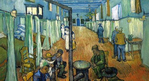 Ward of Arles Hospital by Vincent van Gogh