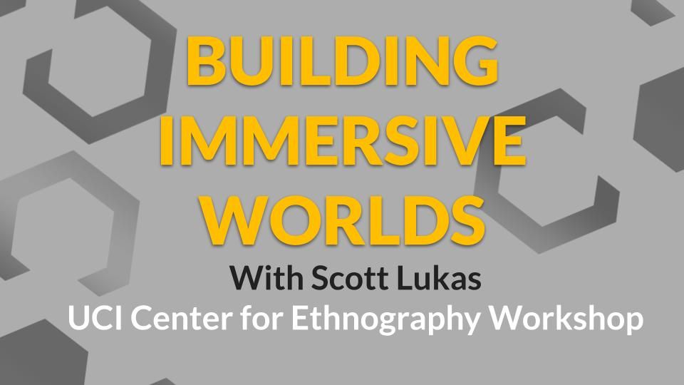 CfE Building Immersive Worlds workshop cover