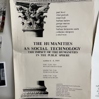 humanities as social technology