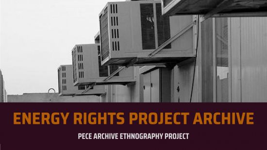 archive ethnography cover slide: energy rights project