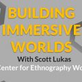 CfE Building Immersive Worlds workshop cover